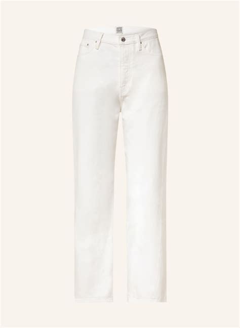 cheap off white straight leg jeans